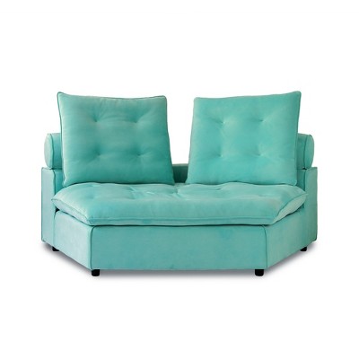 Cloud Modular Sectional Sofa,Maimi Sofa,Luxury Velvet Couch Sofas for Living Room,74inch Corner Seater