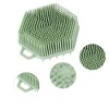 Unique Bargains Double Side Body Bath Brush for Shower 3.70"x3.66"x1.50" 1 Pc - 3 of 4