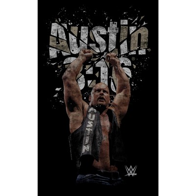 Men's Wwe Stone Cold Steve Austin 3:16 Shattered Glass T-shirt - Black ...