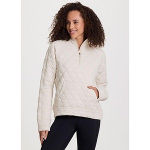 Avalanche Outdoor Super Soft Quilted Quarter Zip Sweatshirt Mock Neck Pullover with Pocket - 1 of 4