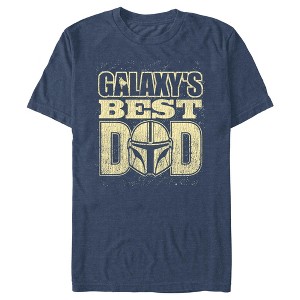 Men's Star Wars: The Mandalorian Galaxy’s Best Dad T-Shirt - 1 of 4