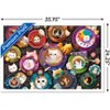 Trends International Brigid Ashwood - Latte Cats Framed Wall Poster Prints - 3 of 4