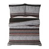 London Fog Warren Stripe Comforter Set - 3 of 3