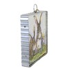 Round Top Collection Bunny Butterfly Love  -  One Mini Frame 7.0 Inches -  Rabbit Easter Spring  -  E22063  -  Wood  -  Brown - 2 of 3
