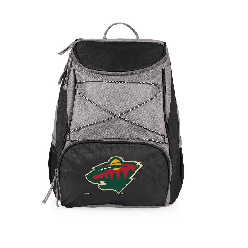 NHL Minnesota Wild PTX 13.5&#34; Backpack Cooler - Black, 1 of 8