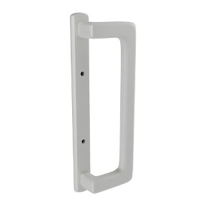 Brixwell 13-530W-E Patio Door Exterior Handle White Finish - 1 of 4