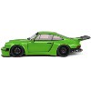 2022 Porsche 911 KS-R Green Metallic 1/18 Diecast Model Car by Solido - 3 of 4