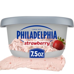 Philadelphia Strawberry Cream Cheese Spread  - 7.5oz - 1 of 4