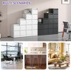 Anybear 3 Drawer Metal Vertical File Cabinet with Lock - 4 of 4