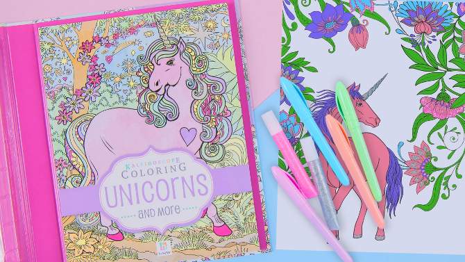 Kaleidoscope Coloring Kit: Unicorns and More - Hinkler Books, 2 of 7, play video