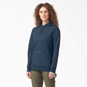 Dickies Women's Heavyweight Logo Sleeve Hoodie - 1 of 3