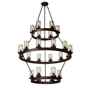 Artcraft Lighting Menlo Park 24 - Light Chandelier in  Oil Rubbed Bronze - 1 of 2