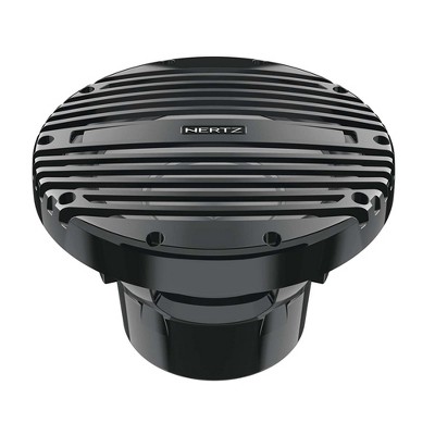 Hertz HMS-10-B-C2 10" 250 Watts RMS 2-Ohm Marine Infinite Baffle Subwoofer, Black