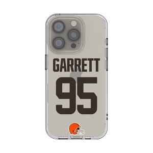 NFL Cleveland Browns Players Game Tactic Clear Cell Phone Case for Apple iPhone - 1 of 4