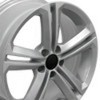 OE Wheels LLC VW18-18080-5112-45S Silver Wheel Painted (18 x 8. inches /5 x 112 mm, 45 mm Offset) - 4 of 4