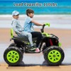 24 Volt Kids ATV Ride-On, Electric Dual 4 Wheeler with 2-Seater, Ride on Toys for Big Kids with LED Lights, Music, High Low Speed - 4 of 4