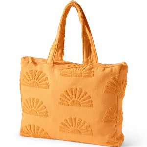 Lands' End Terry Beach Tote - 1 of 3