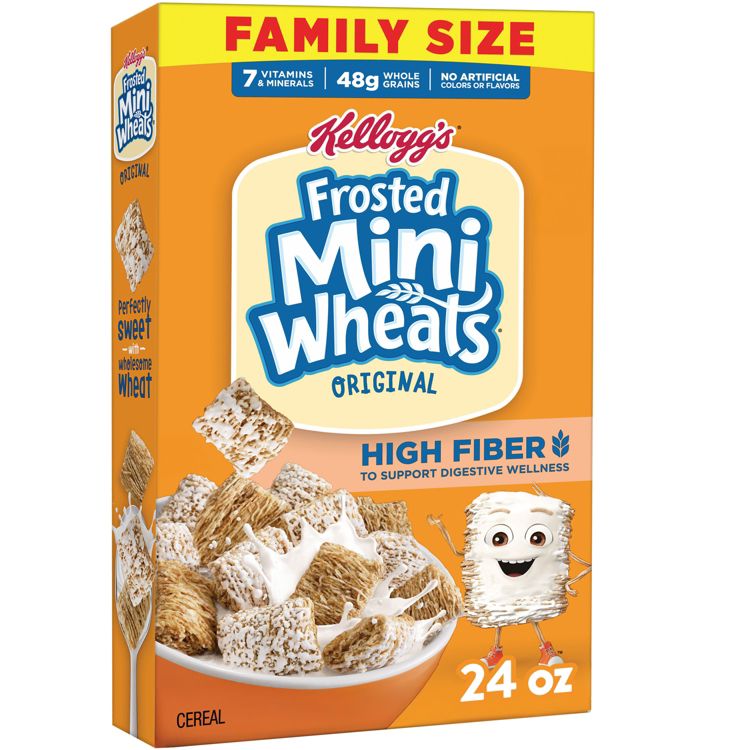 Kellogg's Original Frosted Mini-Wheats Breakfast Cereal, 1 of 12