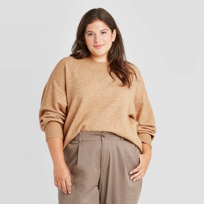 plus size slouchy sweater