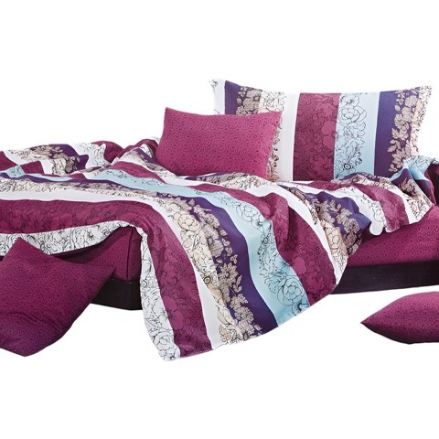 Slickblue Multicolor Comforter Set, Includes Duvet Cover & Shams, Modern Bed Style, Queen