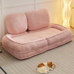 Bean Bag Lounger Modern with Adjustable Backrest for Living Room or Bedroom 34.65W-3irtyhousy - 1 of 4