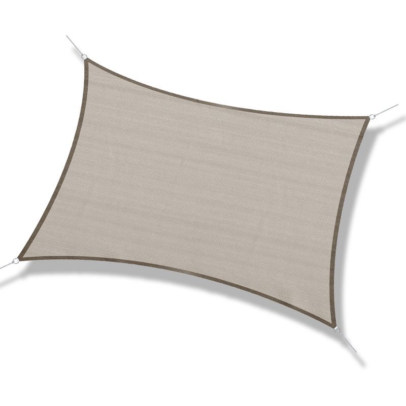 Outsunny 20' x 16' Rectangle Patio Sun Sail Shade Canopy Cloth, 4 of 8