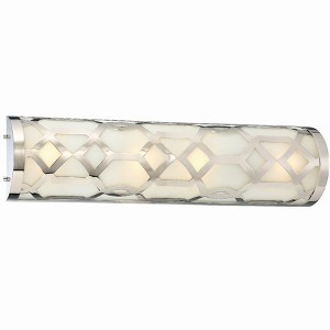 Crystorama Lighting Jennings 1 - Light Vanity in  Polished Nickel - 1 of 4
