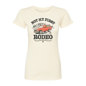 Women's - Ford - Not My First Rodeo 1983 Bronco Fitted Graphic T-Shirt - 1 of 3