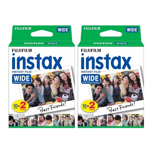 Fujifilm Instax Wide Film Wide Camera And Printer (2-pack) : Target