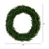 Nearly Natural 24-in UV Resistant Rosemary Artificial Wreath (Indoor/Outdoor) - 2 of 3