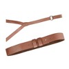Allegra K Womens Vintage PU Leather Y Back Suspenders Adjustable Holes Belts - 4 of 4
