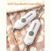 Heated Blanket Electric Blanke Soft SHER PA with 4 Heating Levels & Auto Off, Overheat Protection, Machine Washable, ETL Certification - 2 of 4