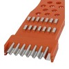 Unique Bargains Multipurpose Plastic Metal Red Peeler 6" x 2.8" x 0.4" Red 5 Pcs - 2 of 3