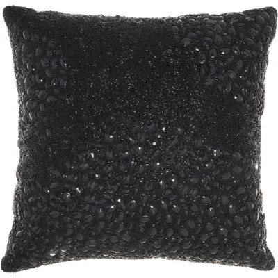 Mina Victory Luminescence Fully Beaded Indoor Throw Pillow