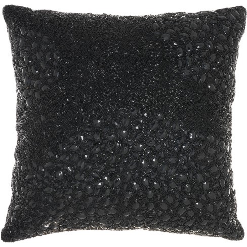 Mina Victory Luminescence Fully Beaded Indoor Throw Pillow - image 1 of 4