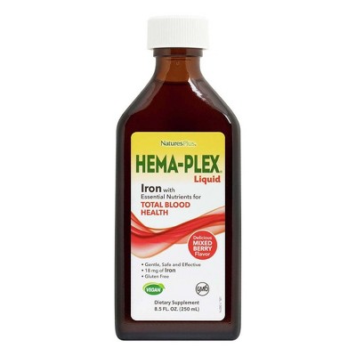 Hema-Plex Liquid by Nature's Plus  -  8.5 oz Liquid