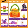 Joyfy 8 Pcs Baby's Pumpkin Halloween Playset, Fun Play Toys Goodie Bags Stuffers Fillers, Halloween Theme Decoration, Kids Party Favor Supplies - 4 of 4
