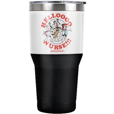 Animaniacs Hello Nurse Steel Tumbler 30oz Coffee Travel Mug