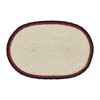 Jolly Ole Santa Jute Oval Placemat 10x15 - 2 of 3