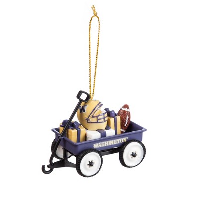Evergreen Team Sports America University of Washington Team Wagon Ornament