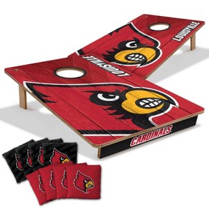 NCAA Louisville Cardinals 2'x3' Wood Toss Game Set - 1 of 4