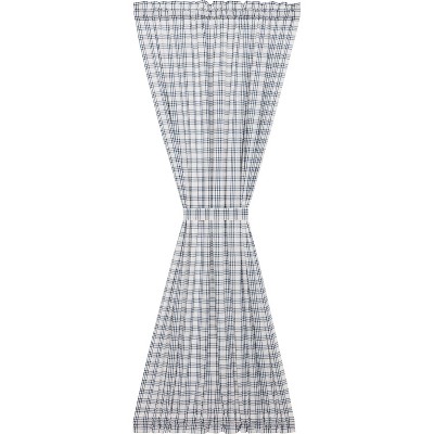 Sawyer Mill Blue Plaid Door Panel 72x40  VHC Brands