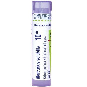 Mercurius Solubilis 10M by Boiron Homeopathic Single Medicine For Cough, Cold & Flu  -  80 Pellet - 1 of 4