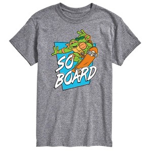 Men's - Teenage Mutant Ninja Turtles - So Board Short Sleeve Graphic T-Shirt - 1 of 4