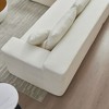 Sponge Sectional Sofa Couch for Living Room, L Shaped Modern Lamb Modular High Density Sponge Floor Sofa - 3 of 4