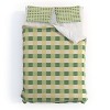 Deny Designs Camilla Foss Folktale Gingham Queen/Full Duvet and Sham Set (2-3pc Set) - 2 of 4