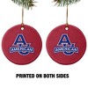 American University Primary Logo Porcelain Holiday Christmas Tree Ornament - 2 of 4