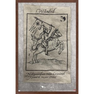 Trends International Netflix The Witcher Season 2 - Wanted War Criminal Framed Wall Poster Prints - 1 of 4