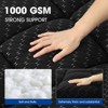 kayamas 3" Double-layer Mattress Topper include 2"  Gel Memory Foam and 1" Pillow Top Mattress Pad Cover with Elastic deep pocket - 2 of 4