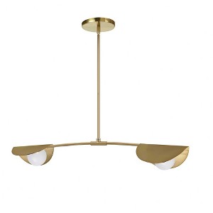Dainolite Emma 2 - Light Pendant in  Aged Brass - 1 of 1